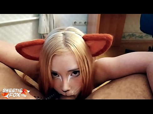 ❤️ Kitsune engole a piça e o esperma na boca ☑ Porno russo em nós ❌️
